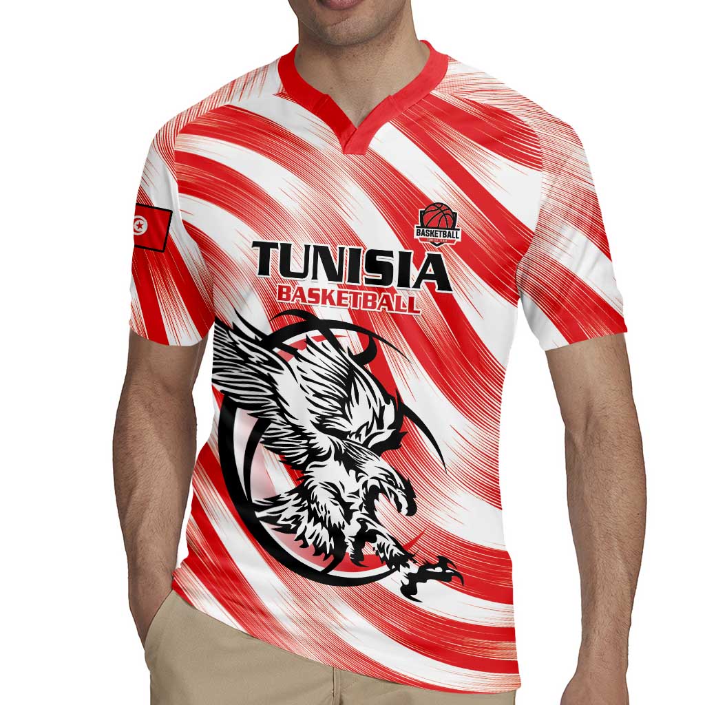 Custom Tunisia Basketball Rugby Jersey Go Eagles of Carthage - Wonder Print Shop