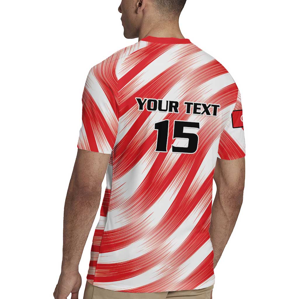 Custom Tunisia Basketball Rugby Jersey Go Eagles of Carthage - Wonder Print Shop