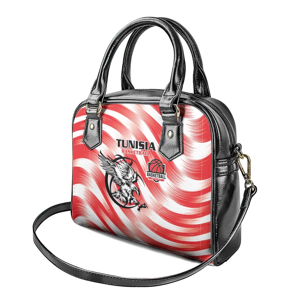 Tunisia Basketball Shoulder Handbag Go Eagles of Carthage - Wonder Print Shop