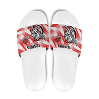 Tunisia Basketball Slide Sandals Go Eagles of Carthage - Wonder Print Shop