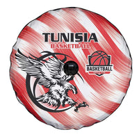 Tunisia Basketball Spare Tire Cover Go Eagles of Carthage - Wonder Print Shop