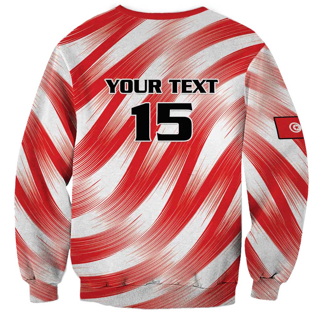 Custom Tunisia Basketball Sweatshirt Go Eagles of Carthage - Wonder Print Shop