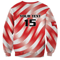 Custom Tunisia Basketball Sweatshirt Go Eagles of Carthage - Wonder Print Shop