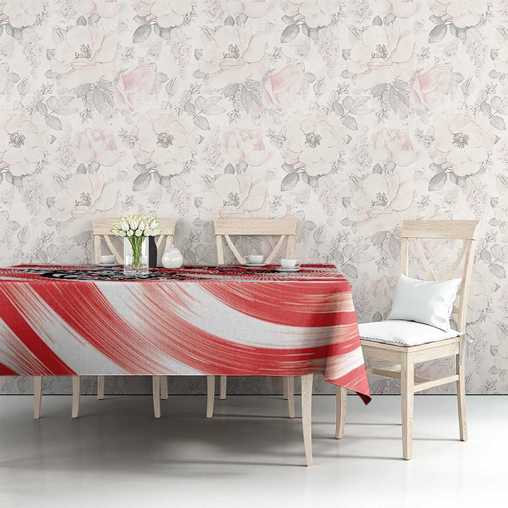 Tunisia Basketball Tablecloth Go Eagles of Carthage - Wonder Print Shop