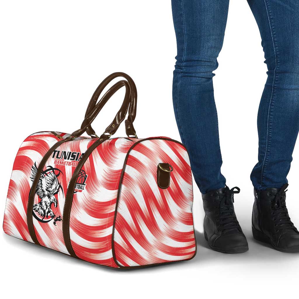 Tunisia Basketball Travel Bag Go Eagles of Carthage - Wonder Print Shop