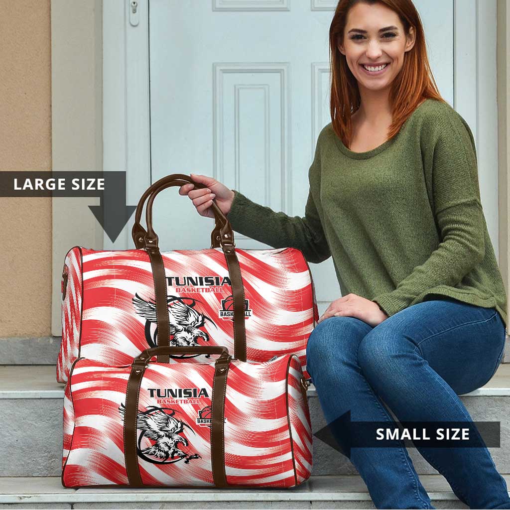 Tunisia Basketball Travel Bag Go Eagles of Carthage - Wonder Print Shop