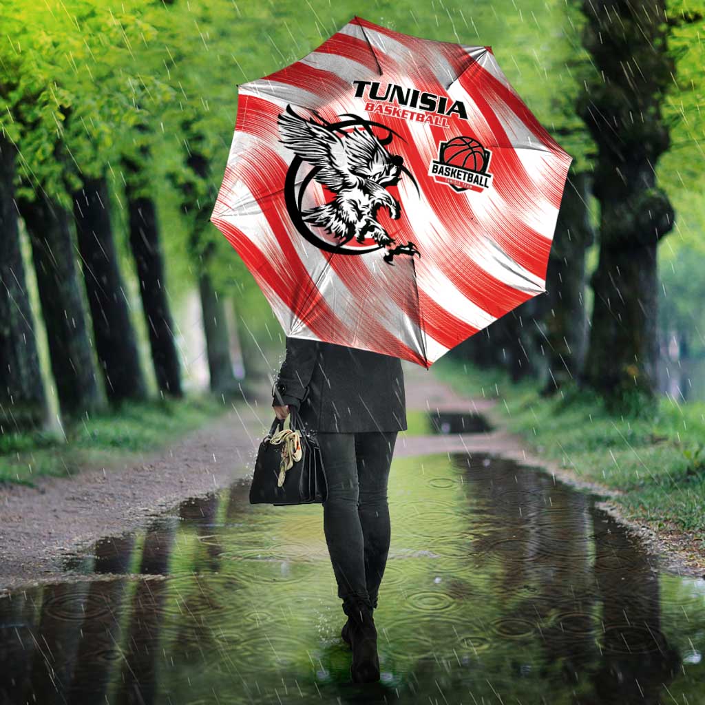 Tunisia Basketball Umbrella Go Eagles of Carthage - Wonder Print Shop