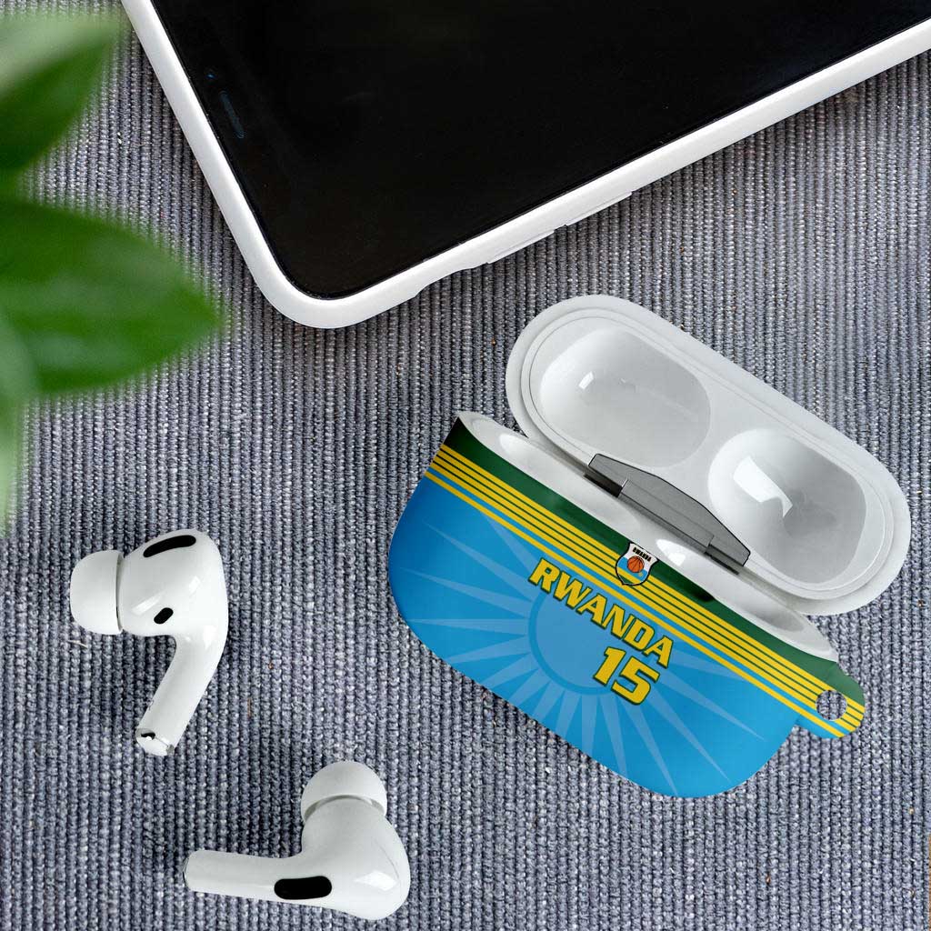 Custom Rwanda Basketball AirPods Case Go Champions - Wonder Print Shop