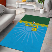 Custom Rwanda Basketball Area Rug Go Champions - Wonder Print Shop