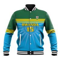 Custom Rwanda Basketball Baseball Jacket Go Champions - Wonder Print Shop