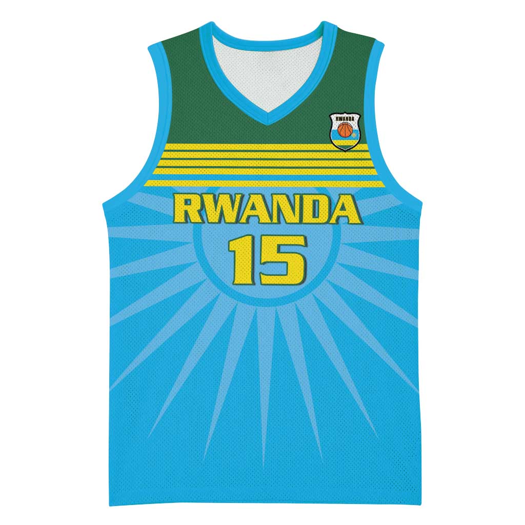 Custom Rwanda Basketball Basketball Jersey Go Champions - Wonder Print Shop