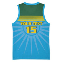 Custom Rwanda Basketball Basketball Jersey Go Champions - Wonder Print Shop
