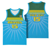 Custom Rwanda Basketball Basketball Jersey Go Champions - Wonder Print Shop