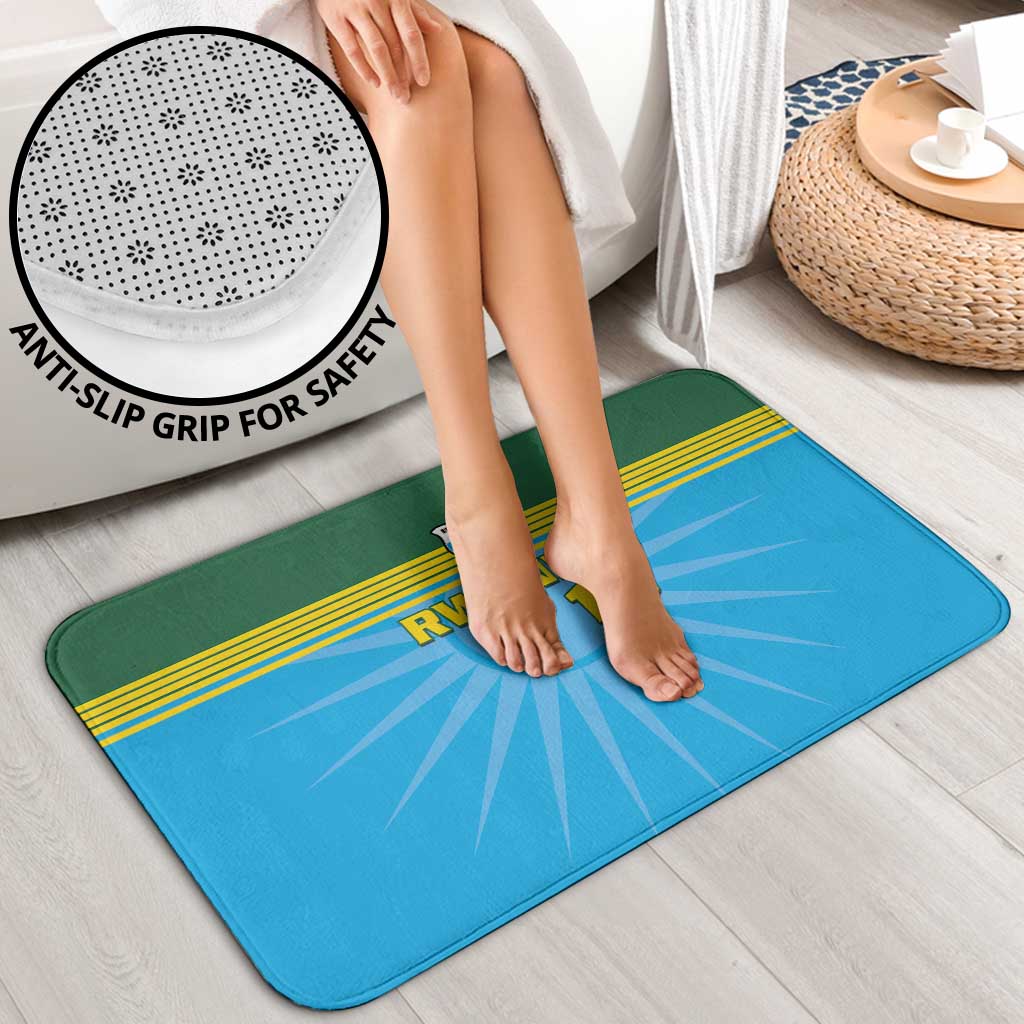 Custom Rwanda Basketball Bathroom Set Go Champions - Wonder Print Shop