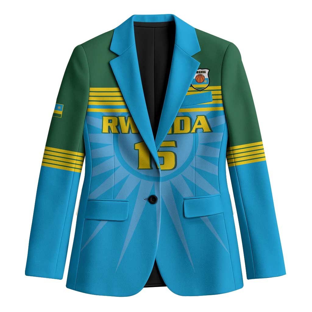 Custom Rwanda Basketball Blazer Go Champions - Wonder Print Shop