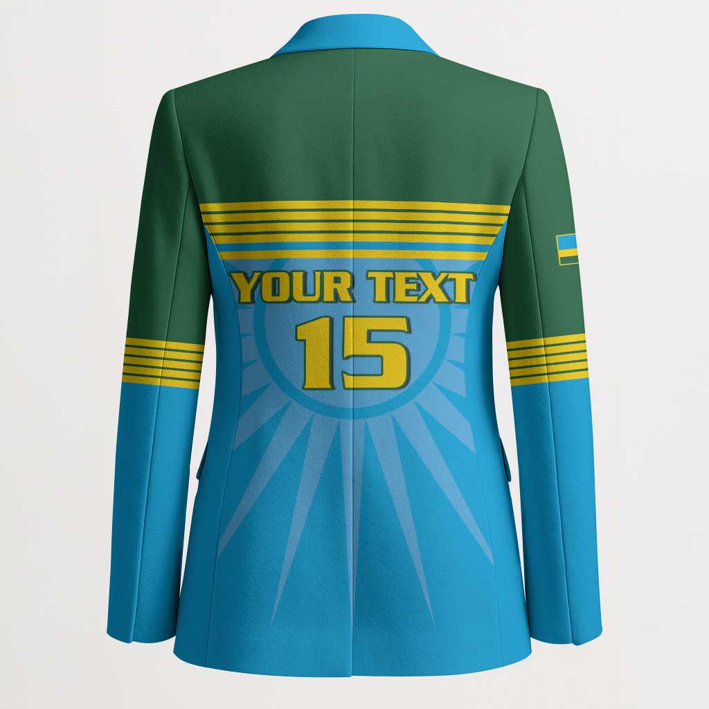 Custom Rwanda Basketball Blazer Go Champions - Wonder Print Shop