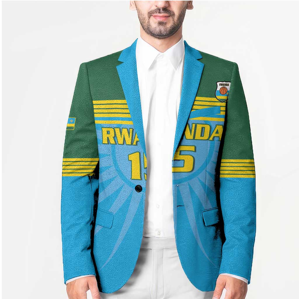 Custom Rwanda Basketball Blazer Go Champions - Wonder Print Shop