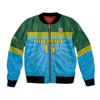 Custom Rwanda Basketball Bomber Jacket Go Champions - Wonder Print Shop