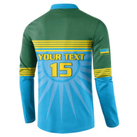 Custom Rwanda Basketball Button Sweatshirt Go Champions - Wonder Print Shop