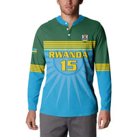 Custom Rwanda Basketball Button Sweatshirt Go Champions - Wonder Print Shop