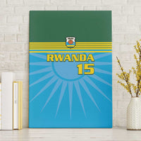 Custom Rwanda Basketball Canvas Wall Art Go Champions - Wonder Print Shop