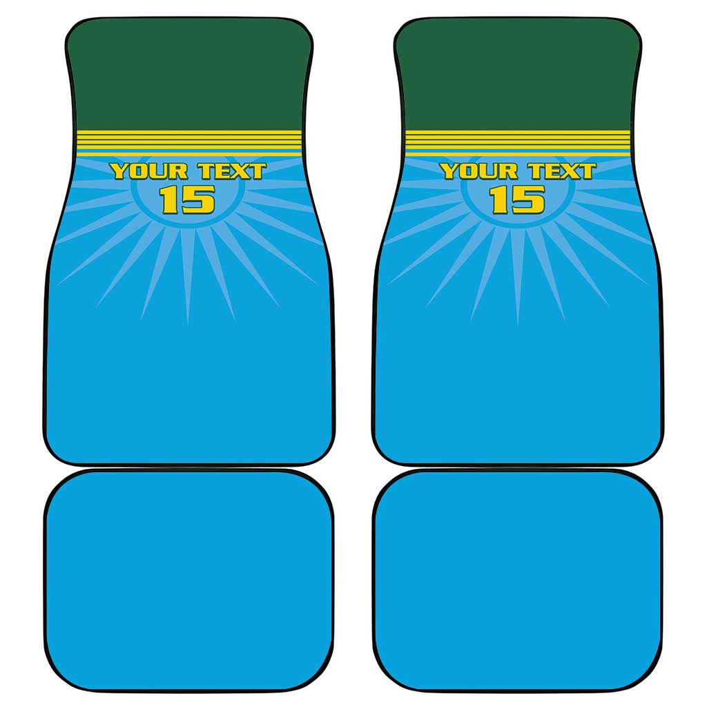 Custom Rwanda Basketball Car Mats Go Champions - Wonder Print Shop