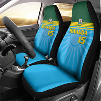 Custom Rwanda Basketball Car Seat Cover Go Champions - Wonder Print Shop