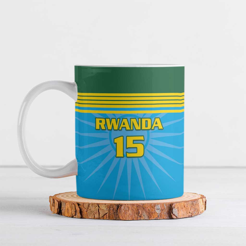 Custom Rwanda Basketball Ceramic Mug Go Champions - Wonder Print Shop