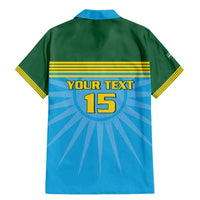 Custom Rwanda Basketball Family Matching Mermaid Dress and Hawaiian Shirt Go Champions - Wonder Print Shop