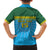 Custom Rwanda Basketball Family Matching Summer Maxi Dress and Hawaiian Shirt Go Champions - Wonder Print Shop