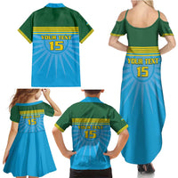 Custom Rwanda Basketball Family Matching Summer Maxi Dress and Hawaiian Shirt Go Champions - Wonder Print Shop