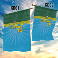 Custom Rwanda Basketball Garden Flag Go Champions - Wonder Print Shop