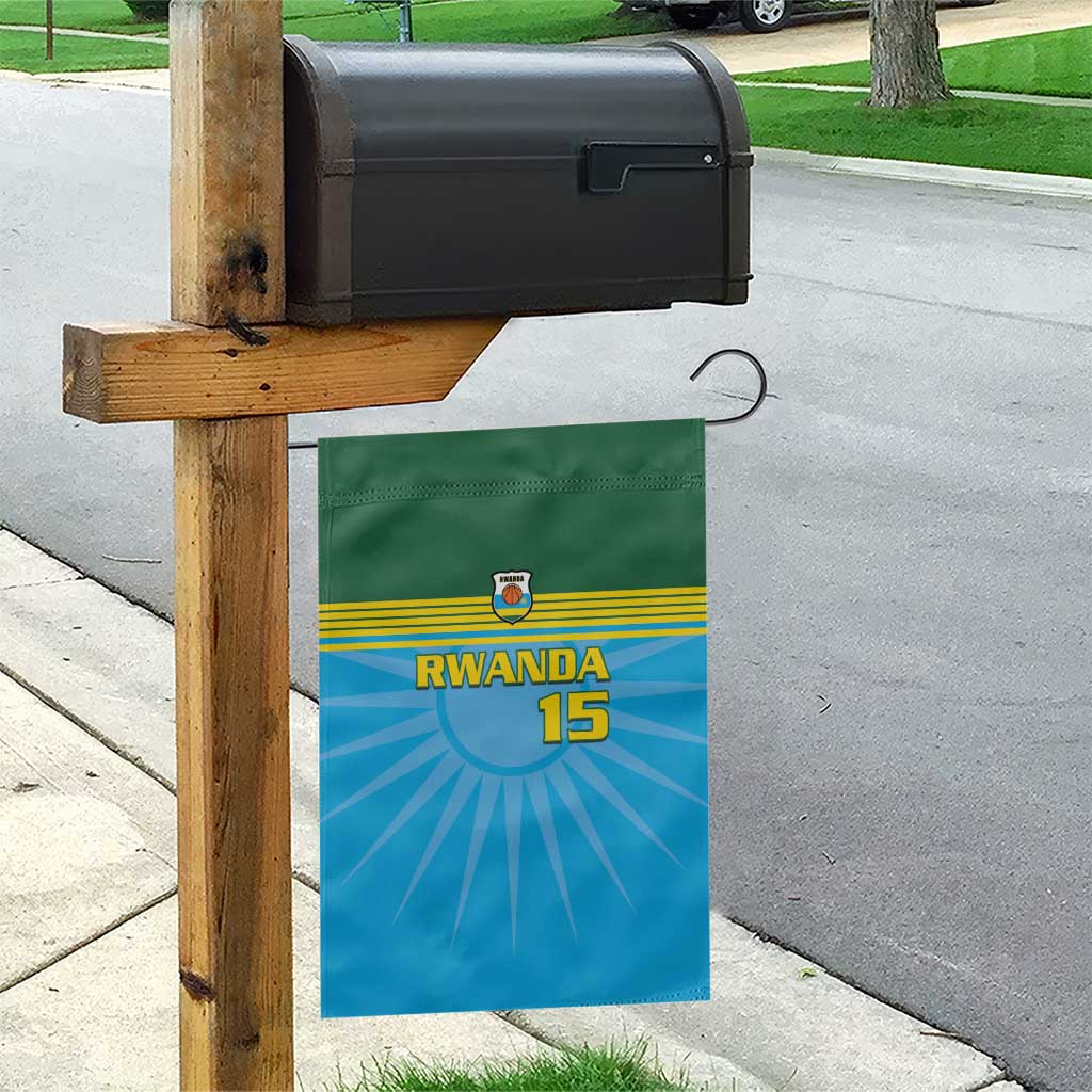 Custom Rwanda Basketball Garden Flag Go Champions - Wonder Print Shop