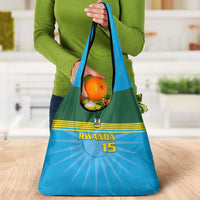 Custom Rwanda Basketball Grocery Bag Go Champions - Wonder Print Shop