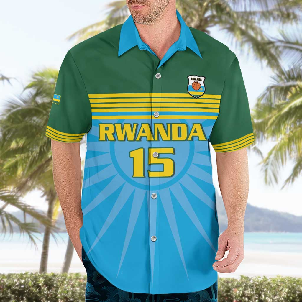 Custom Rwanda Basketball Hawaiian Shirt Go Champions - Wonder Print Shop