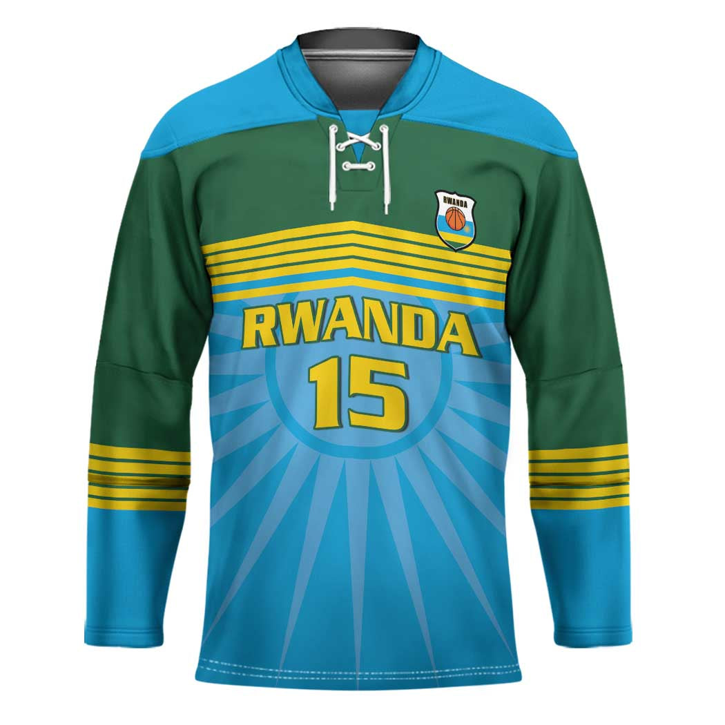 Custom Rwanda Basketball Hockey Jersey Go Champions - Wonder Print Shop