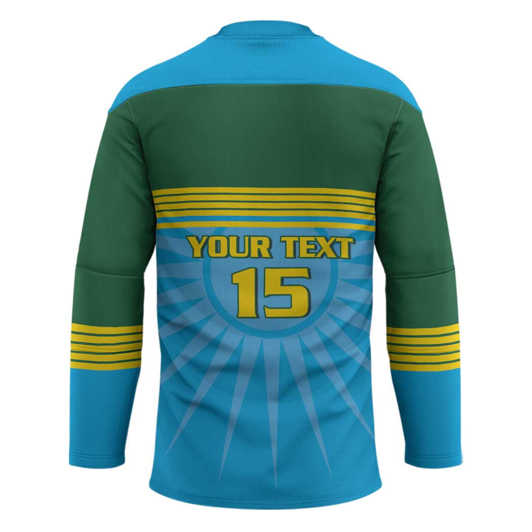 Custom Rwanda Basketball Hockey Jersey Go Champions - Wonder Print Shop