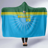 Custom Rwanda Basketball Hooded Blanket Go Champions - Wonder Print Shop