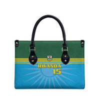 Custom Rwanda Basketball Leather Bag Go Champions - Wonder Print Shop
