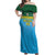 Custom Rwanda Basketball Off Shoulder Maxi Dress Go Champions - Wonder Print Shop
