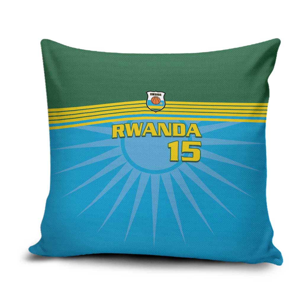 Custom Rwanda Basketball Pillow Cover Go Champions - Wonder Print Shop