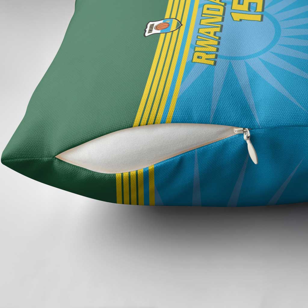 Custom Rwanda Basketball Pillow Cover Go Champions - Wonder Print Shop
