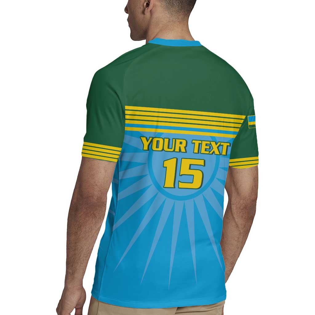 Custom Rwanda Basketball Rugby Jersey Go Champions - Wonder Print Shop