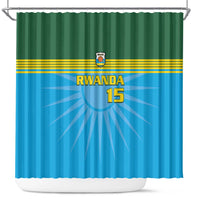 Custom Rwanda Basketball Shower Curtain Go Champions - Wonder Print Shop