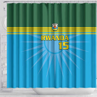 Custom Rwanda Basketball Shower Curtain Go Champions - Wonder Print Shop