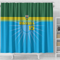 Custom Rwanda Basketball Shower Curtain Go Champions - Wonder Print Shop