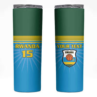 Custom Rwanda Basketball Skinny Tumbler Go Champions - Wonder Print Shop