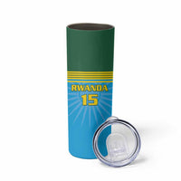 Custom Rwanda Basketball Skinny Tumbler Go Champions - Wonder Print Shop