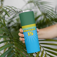 Custom Rwanda Basketball Skinny Tumbler Go Champions - Wonder Print Shop