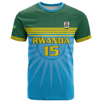 Custom Rwanda Basketball T Shirt Go Champions - Wonder Print Shop